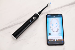 Practice Sample of BLU Smart Toothbrush and APP (White Rose)