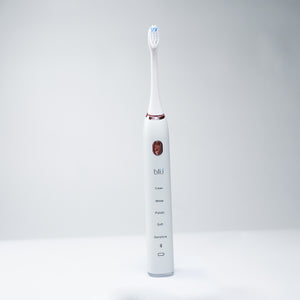 Blu Smart Toothbrush and App (White Rose)