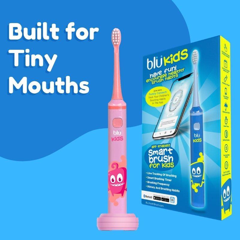 Practice Sample Blu Kids Smart Toothbrush and APP (Pink)